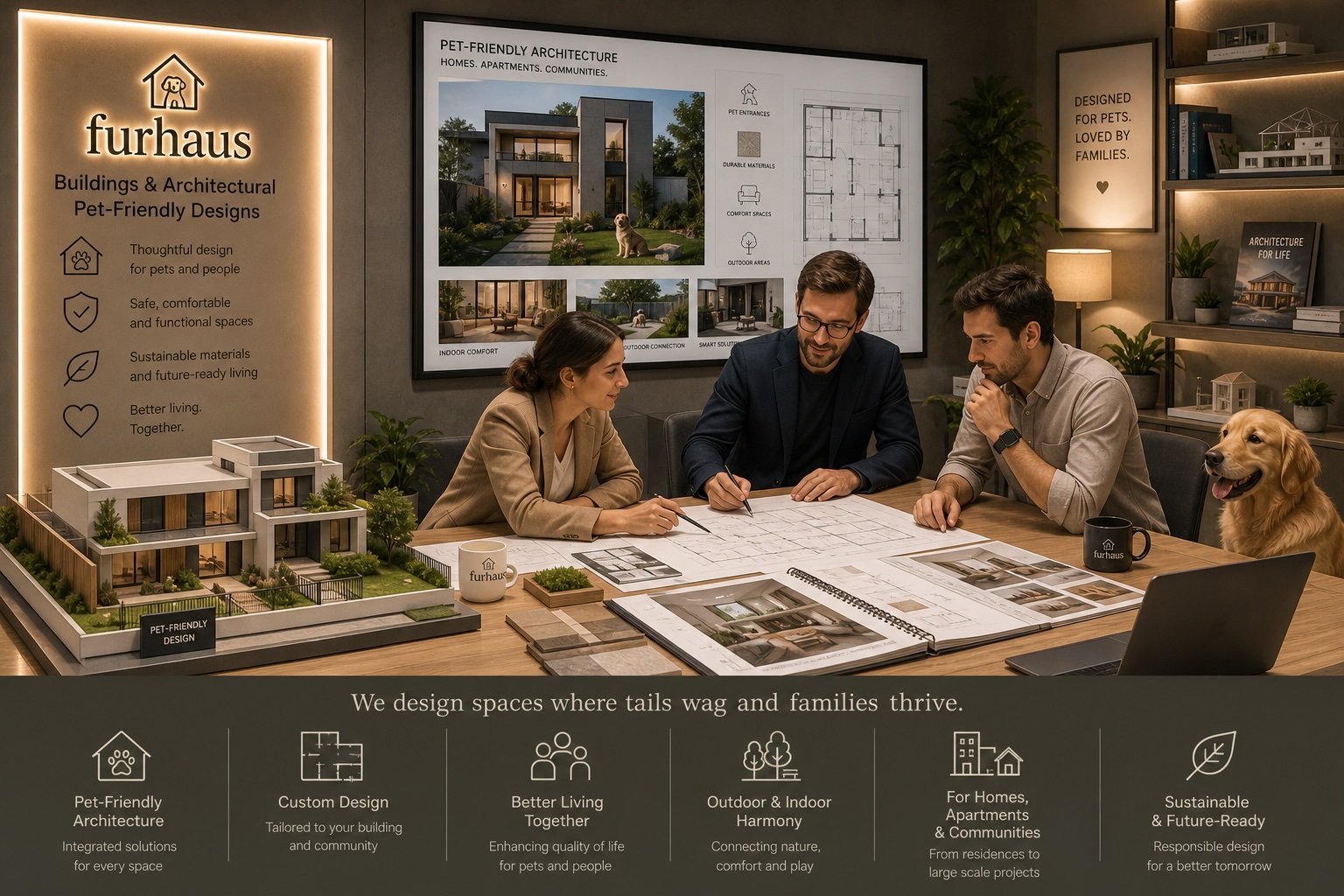 Furhaus pet-friendly architectural integration consultation