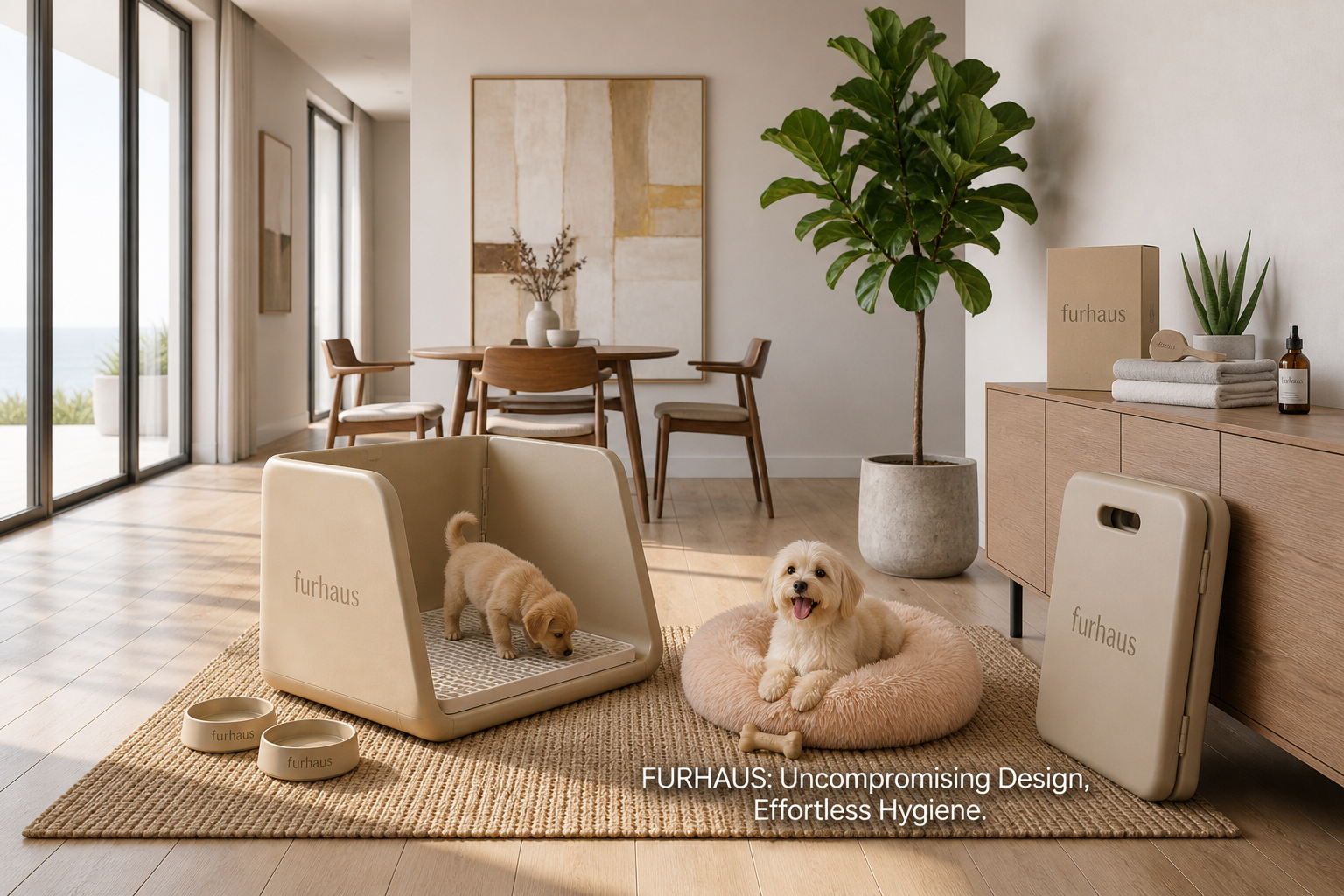 Furhaus environment-friendly pads delivered monthly